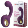 PRETTY LOVE - VIBRADOR RECARGABLE BRYNNLEE CON ESTIMULADOR ORAL, 10 VIBRACIONES Y 5 FUNCIONES DE LAMIDAS, COLOR MORADO