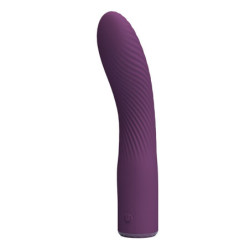 PRETTY LOVE - VIBRADOR RECARGABLE KISSELL 10 FUNCIONES MORADO