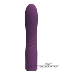 PRETTY LOVE - VIBRADOR RECARGABLE KISSELL 10 FUNCIONES MORADO