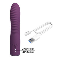 PRETTY LOVE - VIBRADOR RECARGABLE KISSELL 10 FUNCIONES MORADO