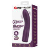 PRETTY LOVE - VIBRADOR RECARGABLE KISSELL 10 FUNCIONES MORADO