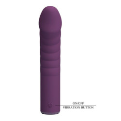 PRETTY LOVE - VIBRADOR RECARGABLE RYLAND 10 FUNCIONES MORADO