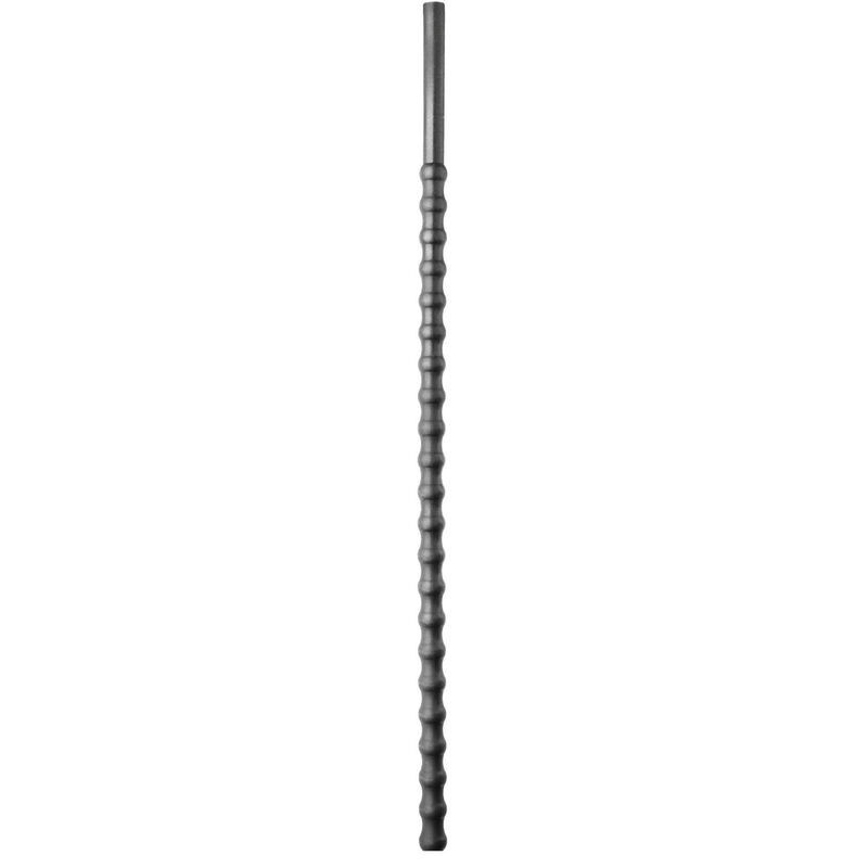 ALL BLACK - SONDA URETRAL DE SILICONA DE 8/10 MM