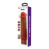 PRETTY LOVE - VIBRADOR REALISTA DUKE 23,5 CM Ø 4,8 CM MARRÓN
