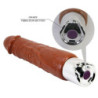 PRETTY LOVE - VIBRADOR PRO REALISTA 23,5 CM Ø 4,8 CM MARRÓN