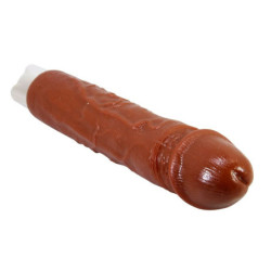 PRETTY LOVE - VIBRADOR PRO REALISTA 23,5 CM Ø 4,8 CM MARRÓN