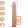 PRETTY LOVE - DILDO VIBRADOR REALISTA KESSLER CON 10 MODOS DE VIBRACIÓN Y 10 INTENSIDADES, 22 CM NATURAL