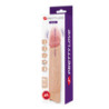 PRETTY LOVE - DILDO VIBRADOR REALISTA KESSLER CON 10 MODOS DE VIBRACIÓN Y 10 INTENSIDADES, 22 CM NATURAL