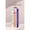 PRETTY LOVE - DILDO VIBRADOR REALISTA KESSLER CON 10 MODOS DE VIBRACIÓN Y 10 INTENSIDADES, 22 CM NATURAL