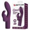 PRETTY LOVE - VIBRADOR RECARGABLE CON FORMA DE CONEJO OLIVIA 10 FUNCIONES