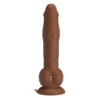 PRETTY LOVE - DILDO VIBRATORIO EREN 20,5 CM Ø 4,5 CM MARRÓN