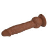 PRETTY LOVE - DILDO VIBRATORIO EREN 20,5 CM Ø 4,5 CM MARRÓN