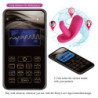 PRETTY LOVE - HAZELYNN MASAJEADOR ROSA CON CONTROL POR APP DE 12 FUNCIONES