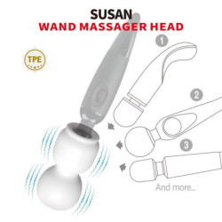 PRETTY LOVE - ACCESORIO DE MASAJEADOR DE CABEZA SUSAN POWER WAND Ø 6,5 CM