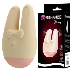 ROMANCE - ESTIMULADOR EXTERNO BUNNY CON 7 MODOS DE VIBRACIÓN