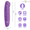INTENSE- VIBRADOR DE PUNTO G PHIL MORADO 13 CM
