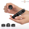 MASAJEADOR INTENSO KURT MINI CON 4 CABEZALES INTERCAMBIABLES NEGRO