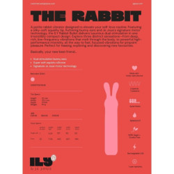 JE JOUE - VIBRADOR ÍNTIMO RECARGABLE ILY RABBIT BULLET