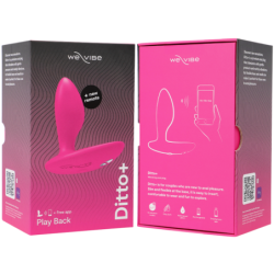 WE-VIBE - DITTO+ VIBRADOR ANAL ROSA
