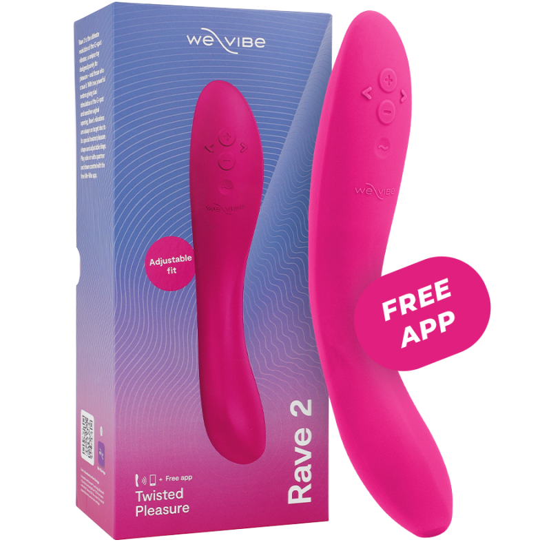 WE-VIBE - VIBRADOR DE PUNTO G RAVE 2 ROSA