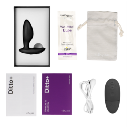 WE-VIBE - MASAJEADOR DE PRÓSTATA VECTOR+ NEGRO