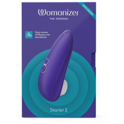WOMANIZER - ESTIMULADOR CLITORAL STARLET 3 ÍNDIGO
