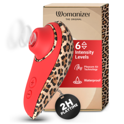 WOMANIZER - LIBERTY 2 ESTIMULADOR CLITORAL DE SUCCIÓN 8 NIVELES DE INTENSIDAD ESTAMPADO DE LEOPARDO