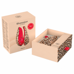 WOMANIZER - LIBERTY 2 ESTIMULADOR CLITORAL DE SUCCIÓN 8 NIVELES DE INTENSIDAD ESTAMPADO DE LEOPARDO