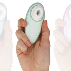 WOMANIZER - LIBERTY 2 ESTIMULADOR Y SUCCIÓN DEL CLÍTORIS VERDE CLARO