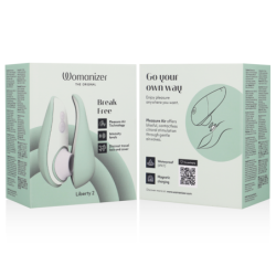 WOMANIZER - LIBERTY 2 ESTIMULADOR Y SUCCIÓN DEL CLÍTORIS VERDE CLARO
