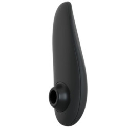 WOMANIZER - ESTIMULADOR CLITORAL CLÁSICO DE 2 SUCCIONES, 10 NIVELES DE INTENSIDAD, NEGRO