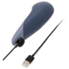 WOMANIZER - VIBRADOR SILENCIOSO VIBE LAY-ON AZUL OSCURO