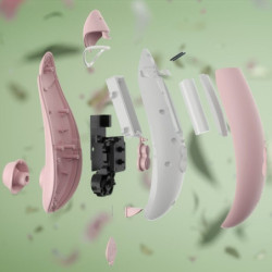 WOMANIZER - ESTIMULADOR CLITORAL DE SUCCIÓN ECOLÓGICA PREMIUM 12 NIVELES DE INTENSIDAD ROSE