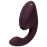 WOMANIZER - DUO NEXT ESTIMULADOR DOBLE DE CLITORAL Y PUNTO G MORADO OSCURO