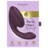 WOMANIZER - DUO NEXT ESTIMULADOR DOBLE DE CLITORAL Y PUNTO G MORADO OSCURO
