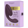 WOMANIZER - DUO NEXT ESTIMULADOR DOBLE DE CLITORAL Y PUNTO G MORADO OSCURO