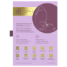 WOMANIZER - DUO NEXT ESTIMULADOR DOBLE DE CLITORAL Y PUNTO G ROSA OSCURO