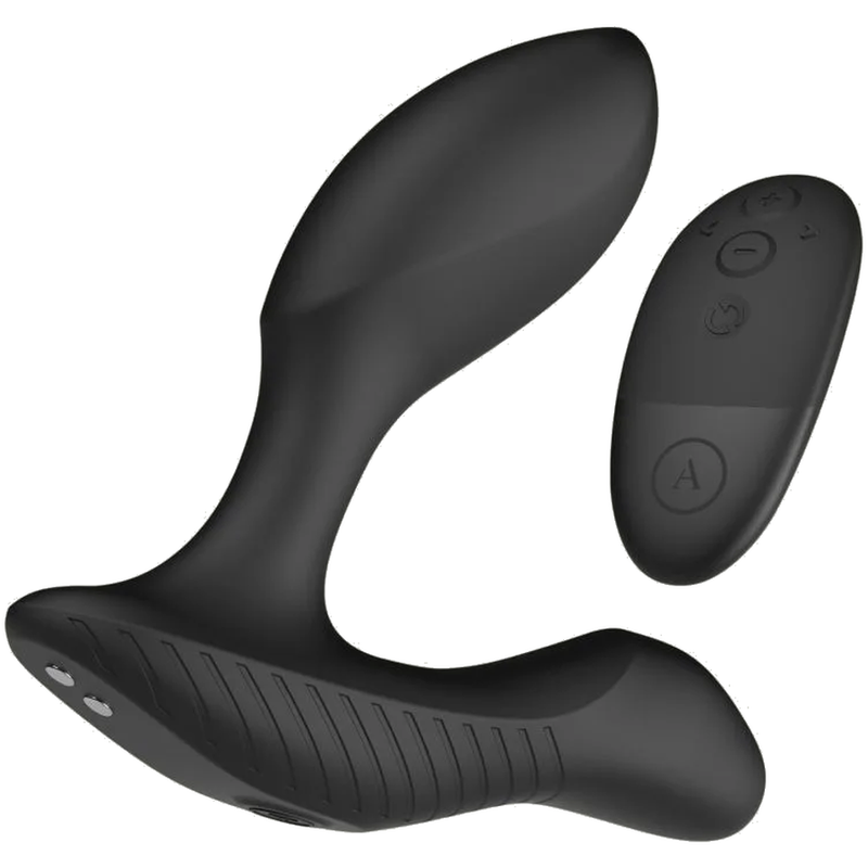 ARCWAVE - PERK MASAJEADOR DE PRÓSTATA VIBRATORIO CON DOBLE MOTOR Y MANDO A DISTANCIA NEGRO