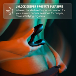 ARCWAVE - PERK MASAJEADOR DE PRÓSTATA VIBRATORIO CON DOBLE MOTOR Y MANDO A DISTANCIA NEGRO