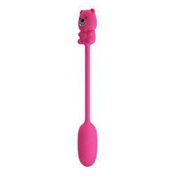 PRETTY LOVE - OLSON VIBRADOR TIPO BALA RECARGABLE CON CONTROLADOR CON CABLE ROSA