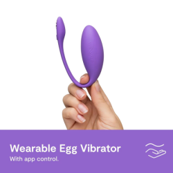 WE-VIBE - JIVE LITE VIBRADOR TIPO HUEVO PORTÁTIL CON CONTROL POR APP MORADO