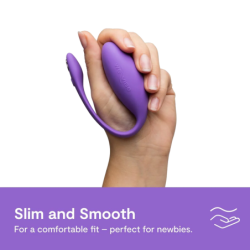 WE-VIBE - JIVE LITE VIBRADOR TIPO HUEVO PORTÁTIL CON CONTROL POR APP MORADO