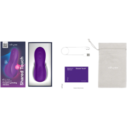 WE-VIBE - SHARED TOUCH VIBRADOR PARA PAREJAS DE DOBLE CARA MORADO