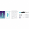 WE-VIBE - MOXIE+ VIBRADOR PARA BRAGUITAS CON PINZA MAGNÉTICA AGUAMARINA