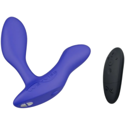 WE-VIBE - VECTOR+ MASAJEADOR DE PRÓSTATA DE DOBLE ESTIMULACIÓN AZUL REAL