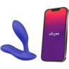 WE-VIBE - VECTOR+ MASAJEADOR DE PRÓSTATA DE DOBLE ESTIMULACIÓN AZUL REAL