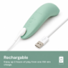 WE-VIBE - MELT 2 ESTIMULADOR DE CLÍTORIS POR PULSOS DE AIRE VERDE SALVIA