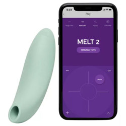 WE-VIBE - MELT 2 ESTIMULADOR DE CLÍTORIS POR PULSOS DE AIRE VERDE SALVIA