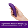 WE-VIBE - MELT 2 ESTIMULADOR DE CLÍTORIS POR PULSOS DE AIRE MORADO