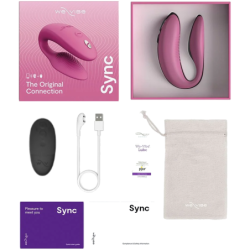 WE-VIBE - SYNC 2 VIBRADOR AJUSTABLE PARA PAREJAS ROSA